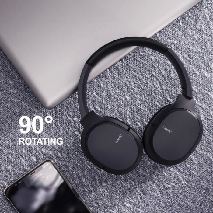 Havit I62 Wireless Bluetooth 5.3 Headphones with Hi-Fi - foldable design, hi-fi stereo sound