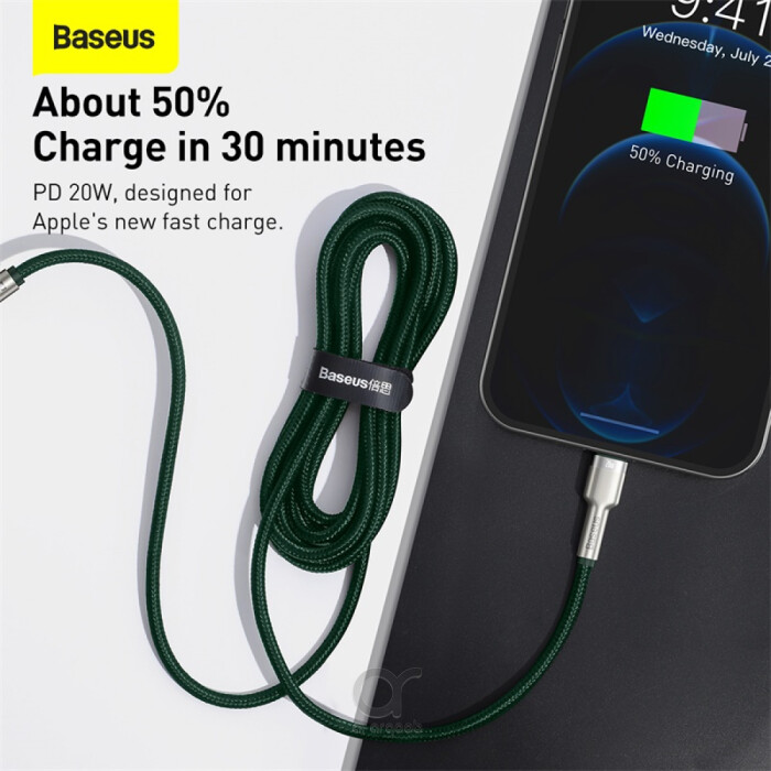 Baseus Cafule Series Metal Data Cable Type-C to Lightning - Best electronics store in UAE, online mobile accessories in UAE
