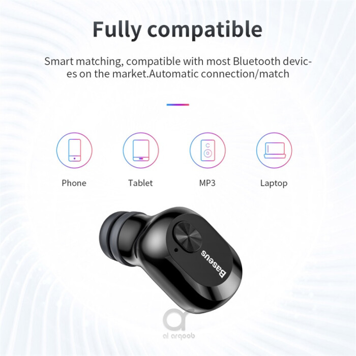 Baseus Enock A03 Wireless In-Earphone White - Mobile accessories in Dubai, Mobile accessories online UAE