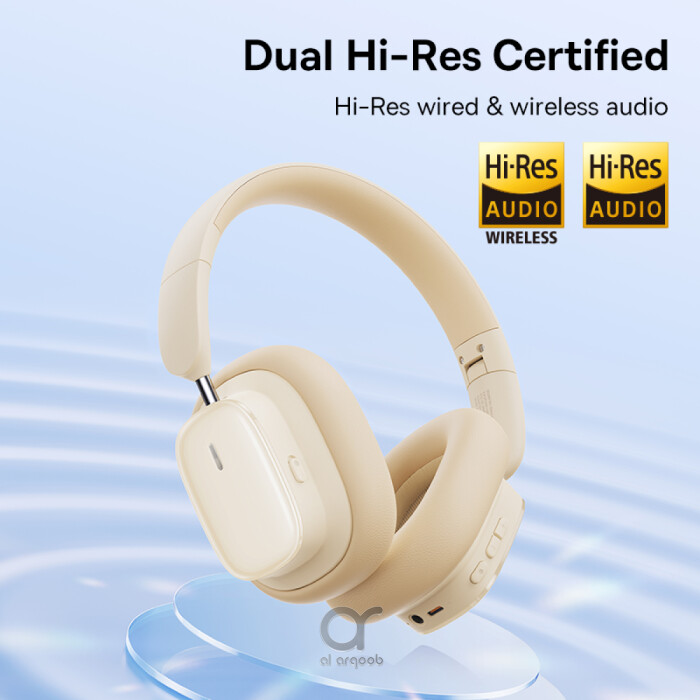 Baseus Bowie H1i Wireless Headphones - 100H Playtime ANC - Mobile accessories online UAE, mobile accessories
